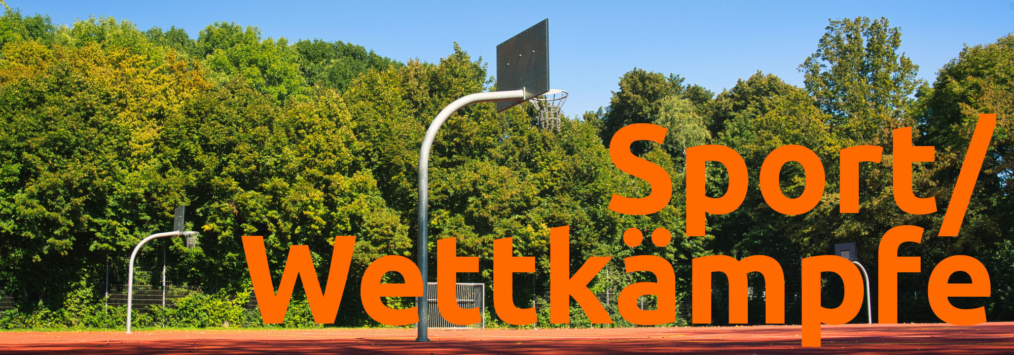 der Hartgummiplatz unserer Schule