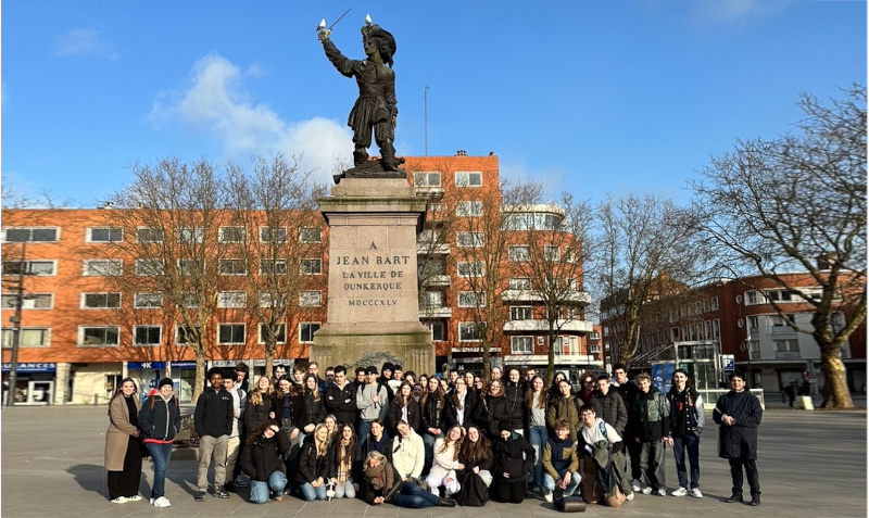 Schüler*innen in Dunkerque