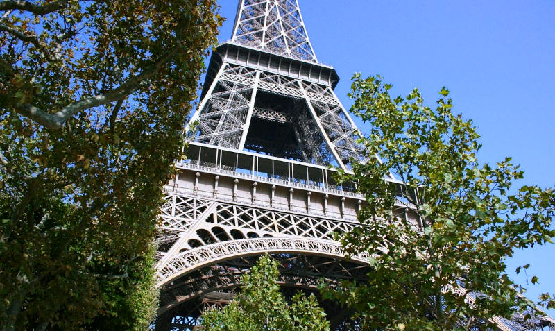 Der Eiffelturm in Paris