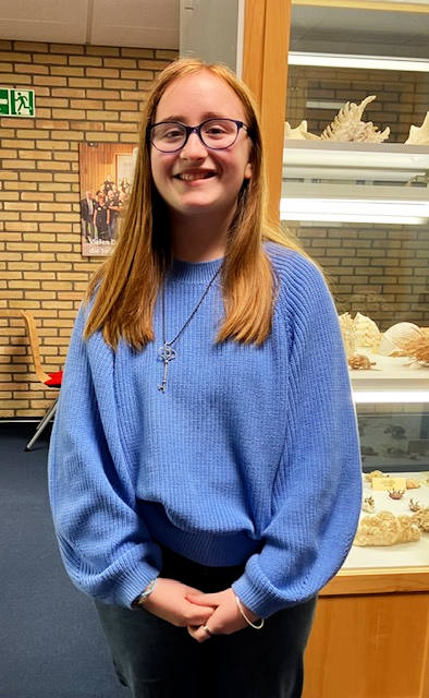 Die Gewinnerin des Vorlesewettberwerbs auf Stadtebene